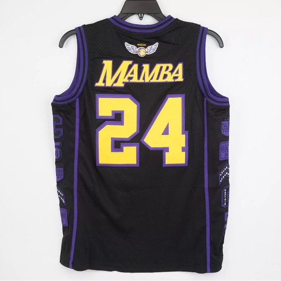 NWT [Headgear Classics] Kobe Bryant Legend Mamba Jersey #8 & #24 Men’s XS/S/M/L - Picture 2 of 15